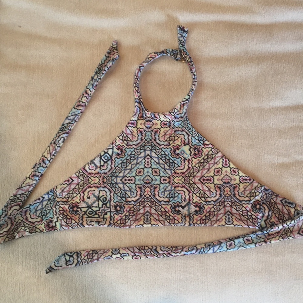 High Neck Bikini Top